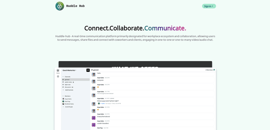 Huddle-Hub